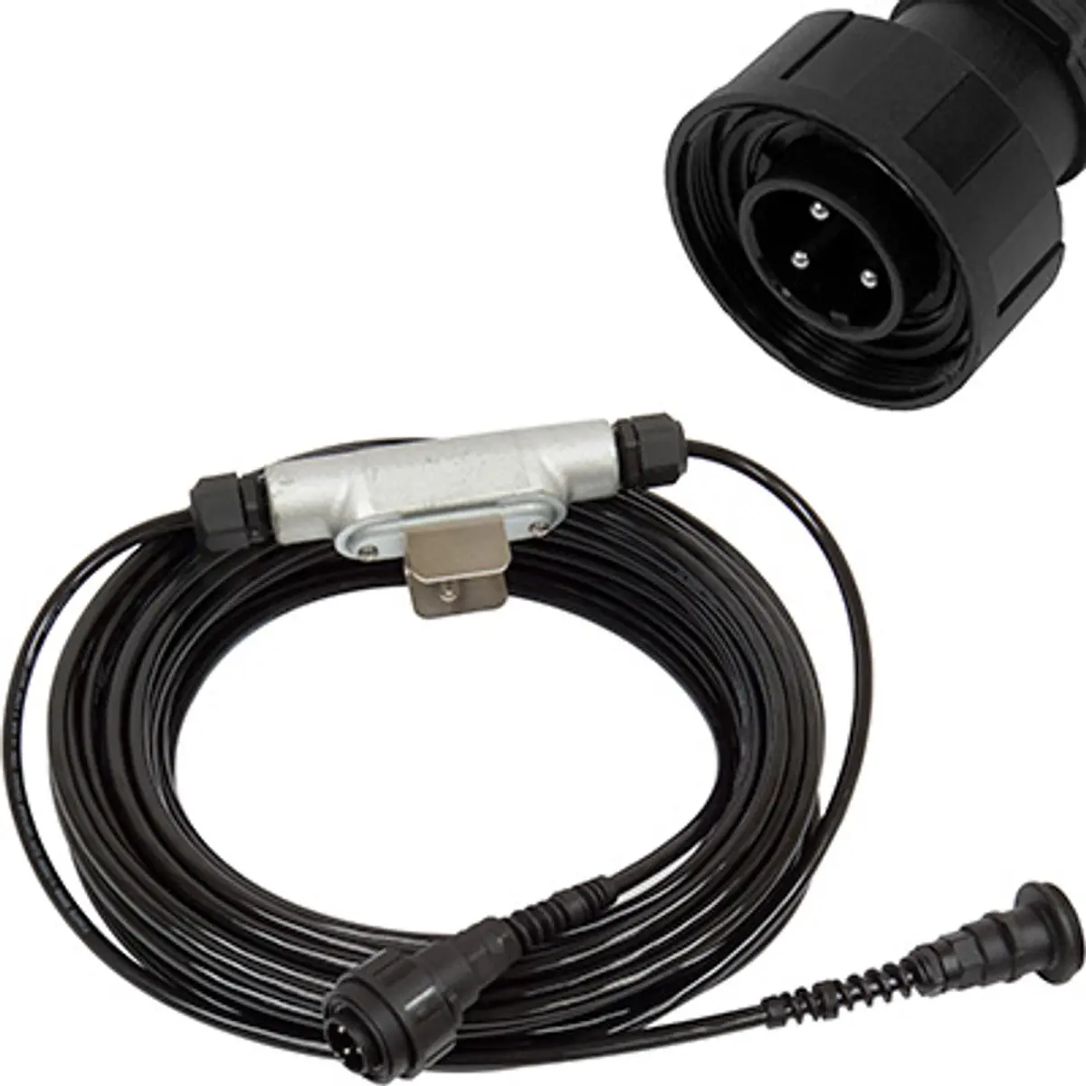 Pirate Brand - Schmidt Mfg Style, Electrical Extension Control Cord W/ Sealed Waterproof Connectors & Abrasive Cutoff Switch Assembly 1