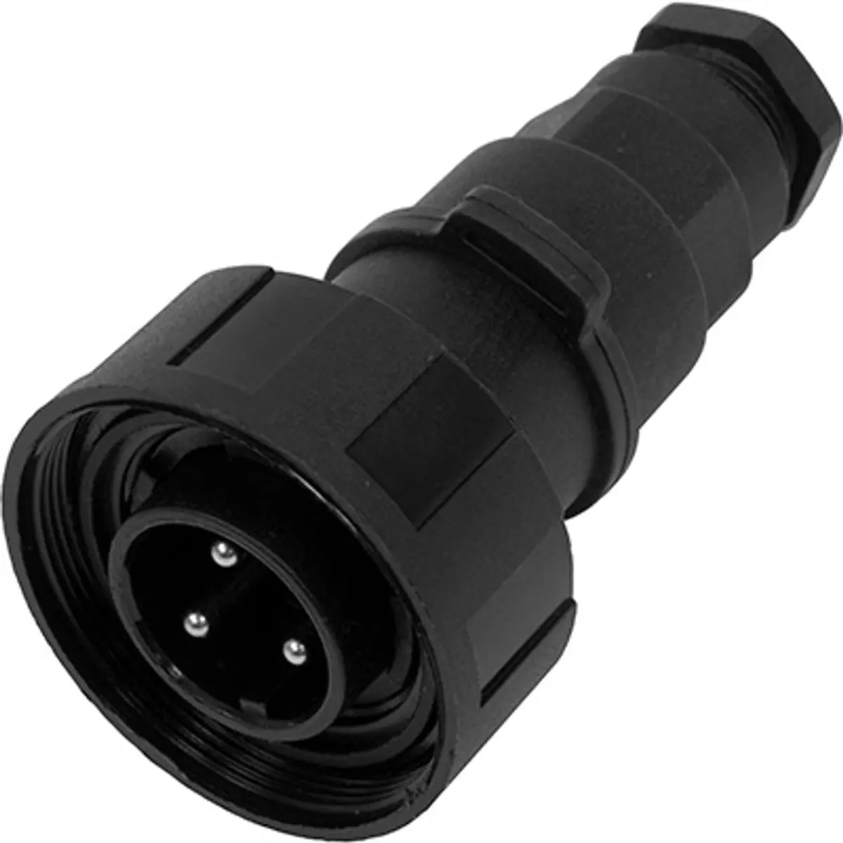 Pirate Brand - Schmidt Mfg Style, Electric Connector, Sealed Waterproof, Male, 3 Prong 1