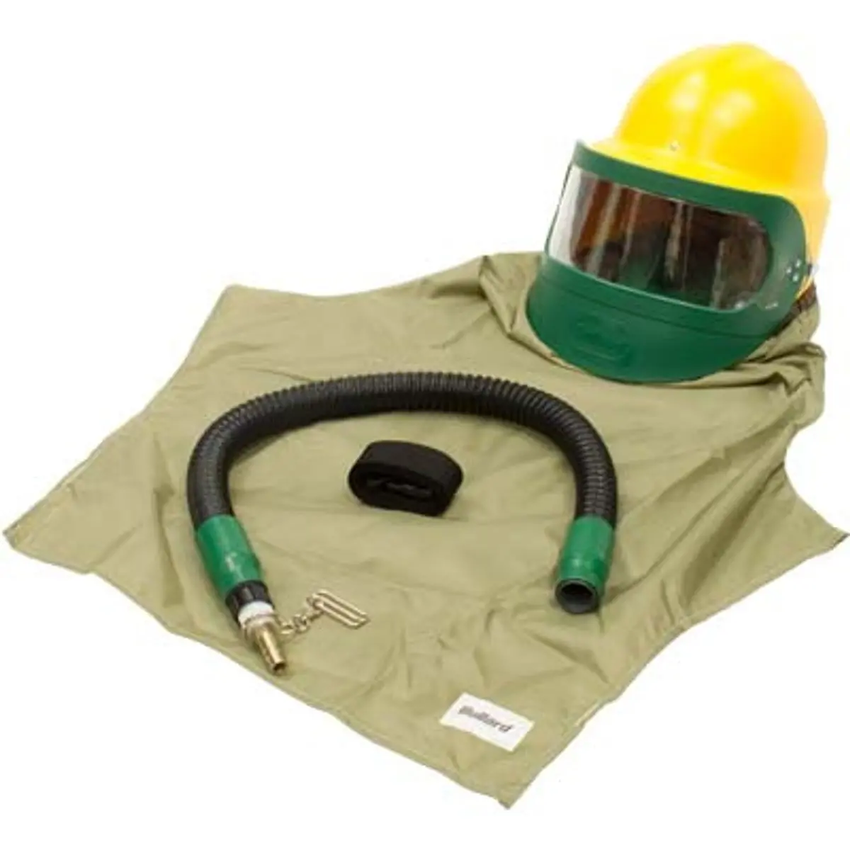 Pirate Brand - Bullard® 88Vx, Free Air Pump Respirator, Type Ce, 28" Cape 46Vx, F35 Constant Flow 1/2" Industrial Interchange 1