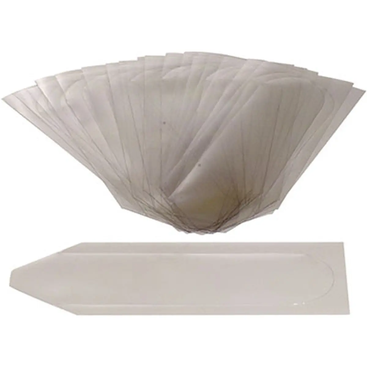 Pirate Brand - Bullard® 88Vx, Mylar Lens Cover .005" Thick, Clear Rectangular, Perforated Edge (25 Pack), Type Ce 1
