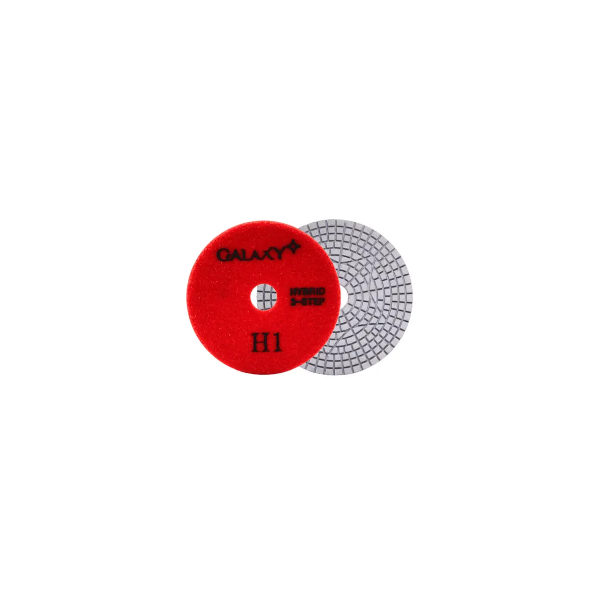 Galaxy White 3-Step Polishing Pad 4" #1 1