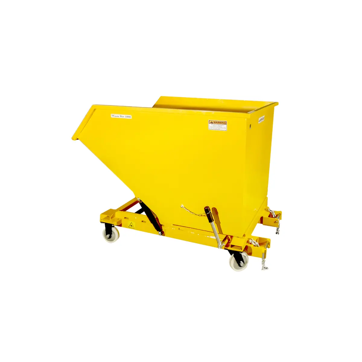 Aardwolf Waste Bin 1000 Powder Coated 1