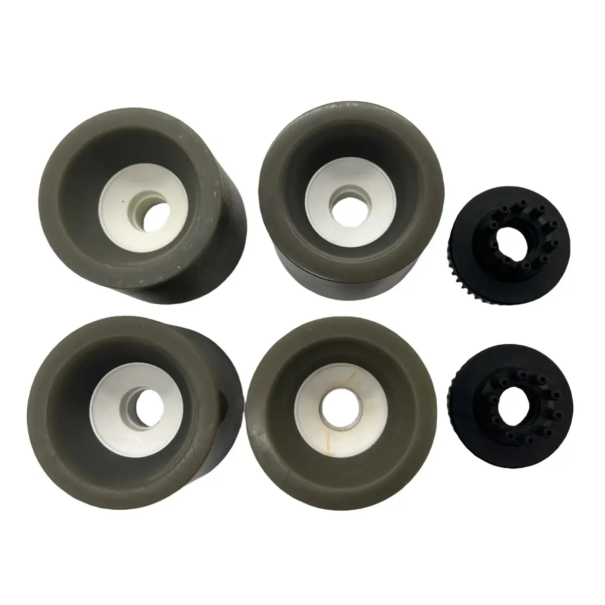 90Mm Unbranded Boosted Style Wheels 78A – Electric Skateboard Replacement Wheels (Set Of 4 / 4 Wheels + 36T Kegel Pulleys) 2