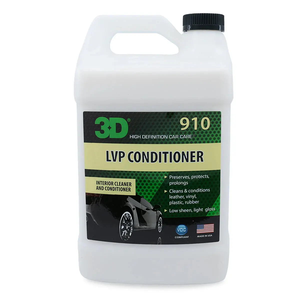 3D Leather, Vinyl, Plastic Interior Conditioner - 1 Gallon 1