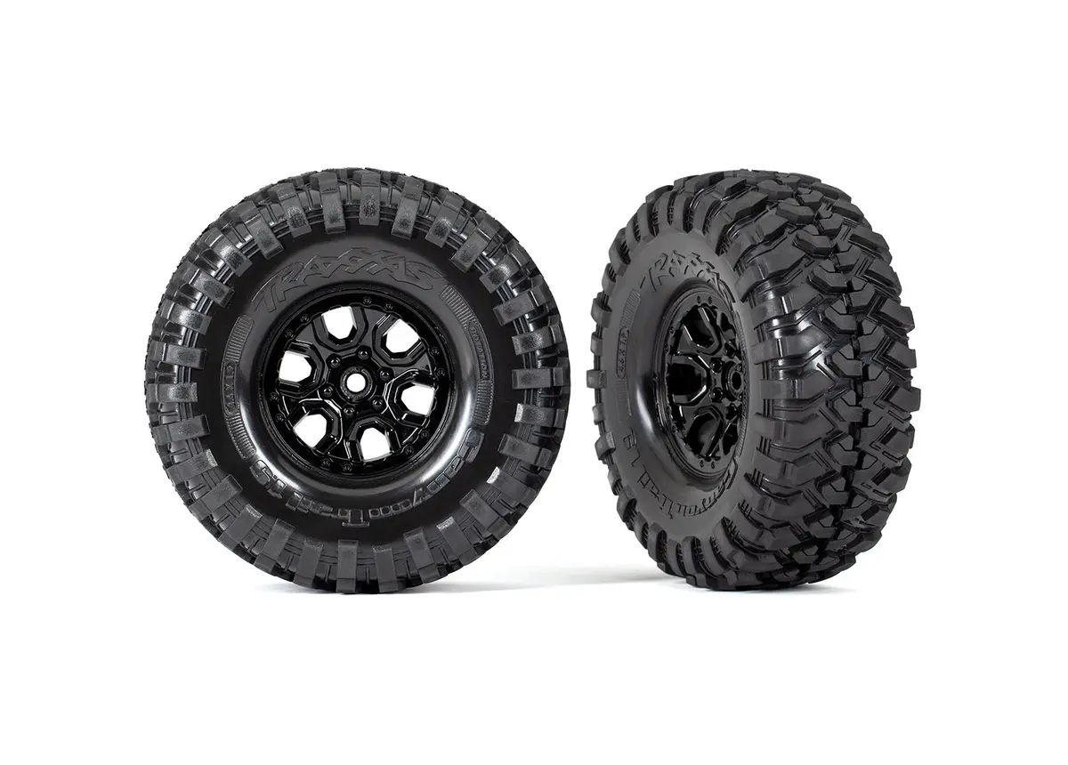 1.9" Trx-4 Ford Bronco Wheels & Canyon Rt Tires (2) 1