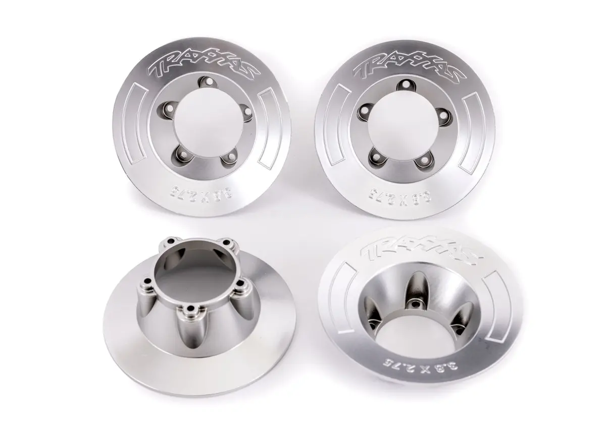 Satin Chrome Wheel Covers (4) 1