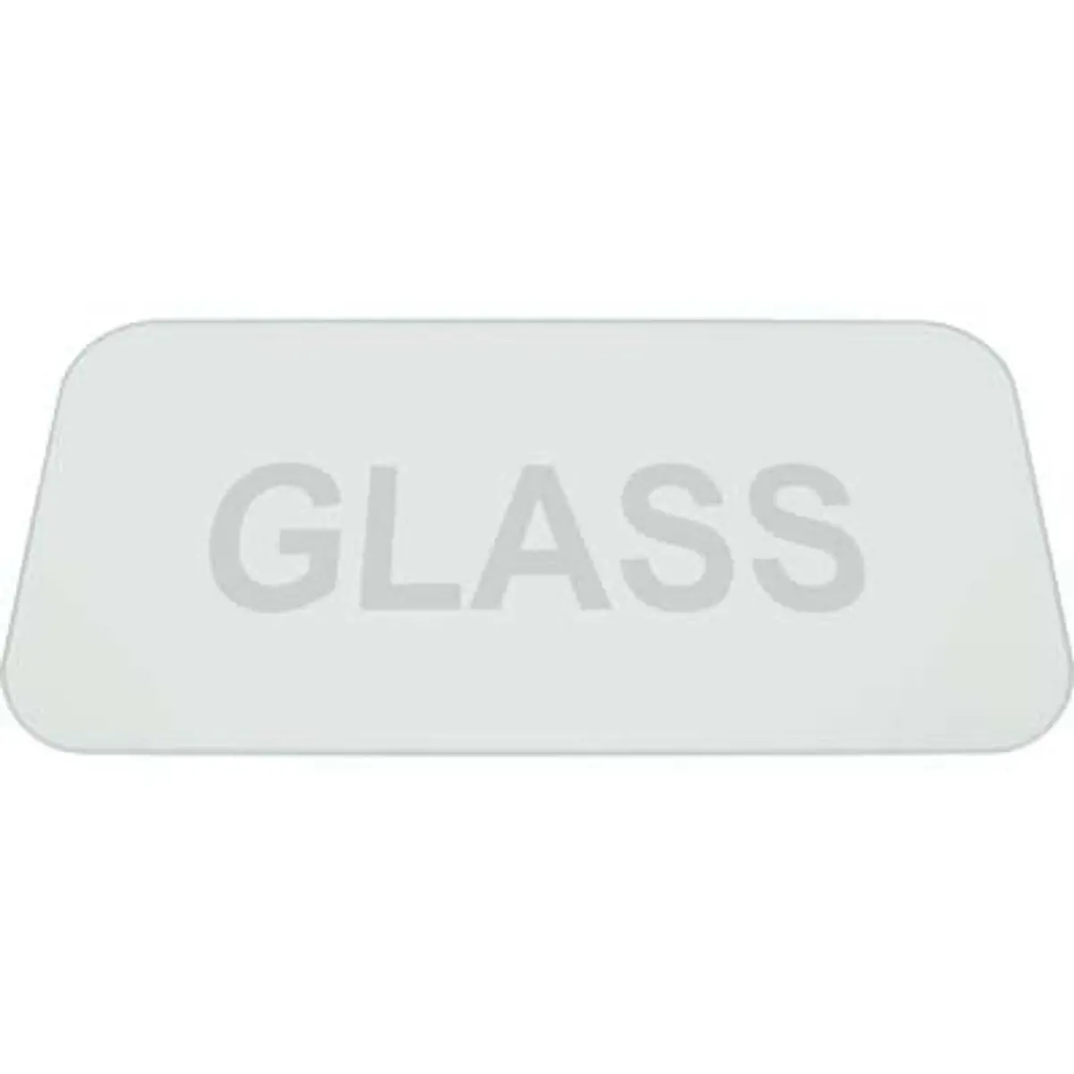Pirate Brand - P & G Style, Cabinet Glass, 10-1/2" X 22" W/ 2" Radius Corners 1