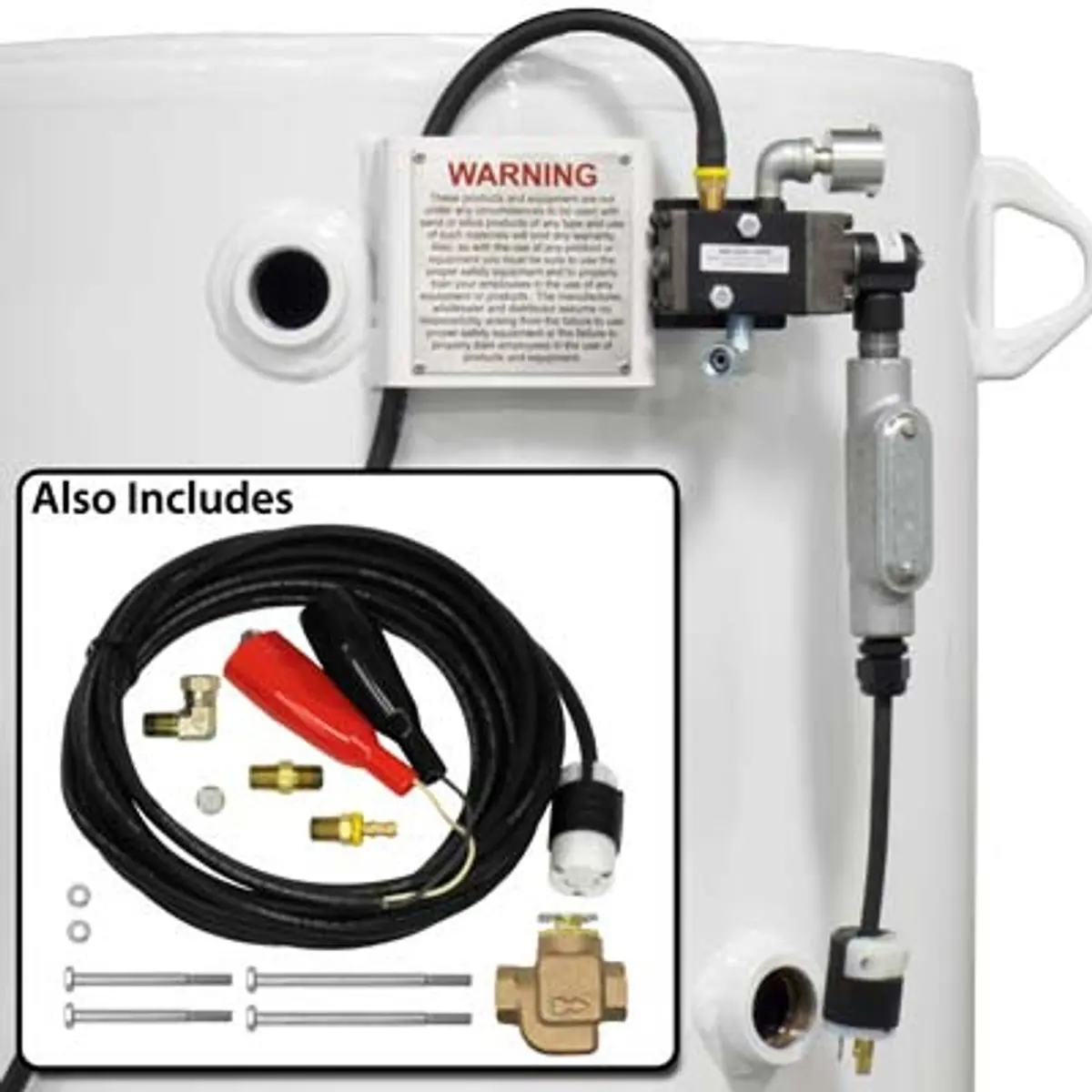 Pirate Brand - 12Vdc Blast Room Door Interlock Kit For Use With Pneumatic Pots (Factory Or Customer Install) 1