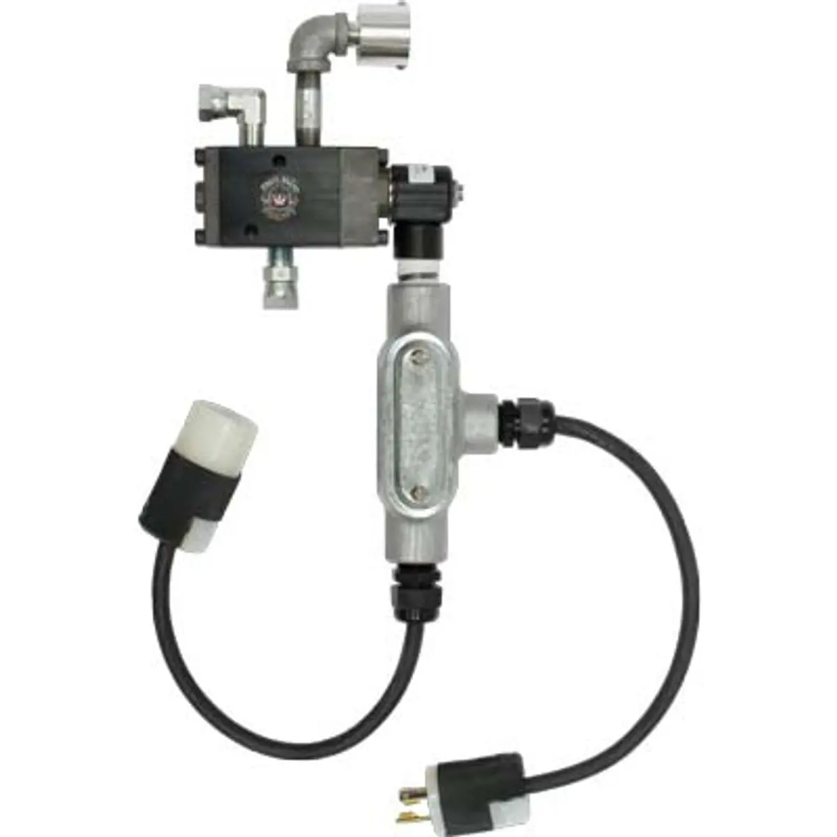 Pirate Brand - Schmidt Mfg Style, Control Valve Kit, Electric, 12Vdc (Normally Closed), W/ Junction Tee & Fittings 1
