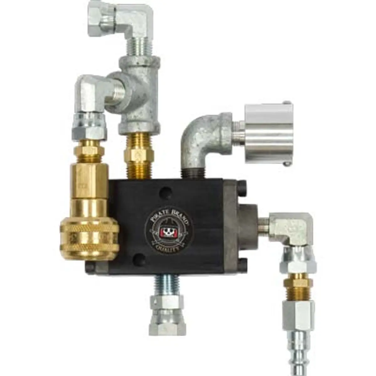 Pirate Brand - Schmidt Mfg Style, Control Valve Kit, Pneumatic (Normally Closed), W/ Fittings 1