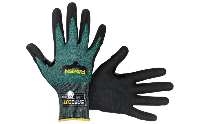Sas Safety Corp. Raven® Safecut™ A2 Micro Foam Nitrile Glove 1
