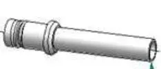Ransburg 445450 Venturi Nozzle T9 Ptfe 1