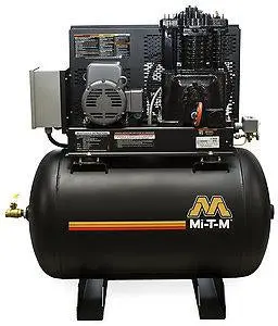 80-Gallon Two Stage Electric Simplex - Acs-23105-80H 1