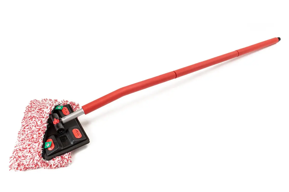 Autofiber Mitt On A Stick Pro+ | Premium Car Wash Mop, Brush, Pole, Mitt 1