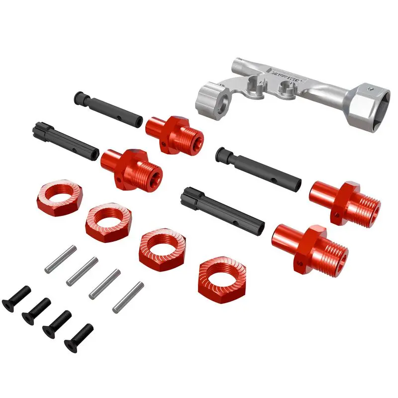 17Mm Wheel Hex Conversion For Threaded Axles (+10Mm Offset) In Stock  17Mm Wheel Hex Conversion For Threaded Axles (+10Mm Offset) 1