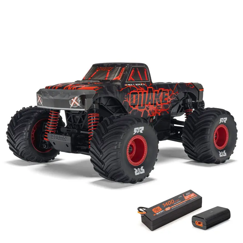 1/16 Quake Grom 4X4 Rtr Brushed Monster Truck (Battery & Charger Included) 1