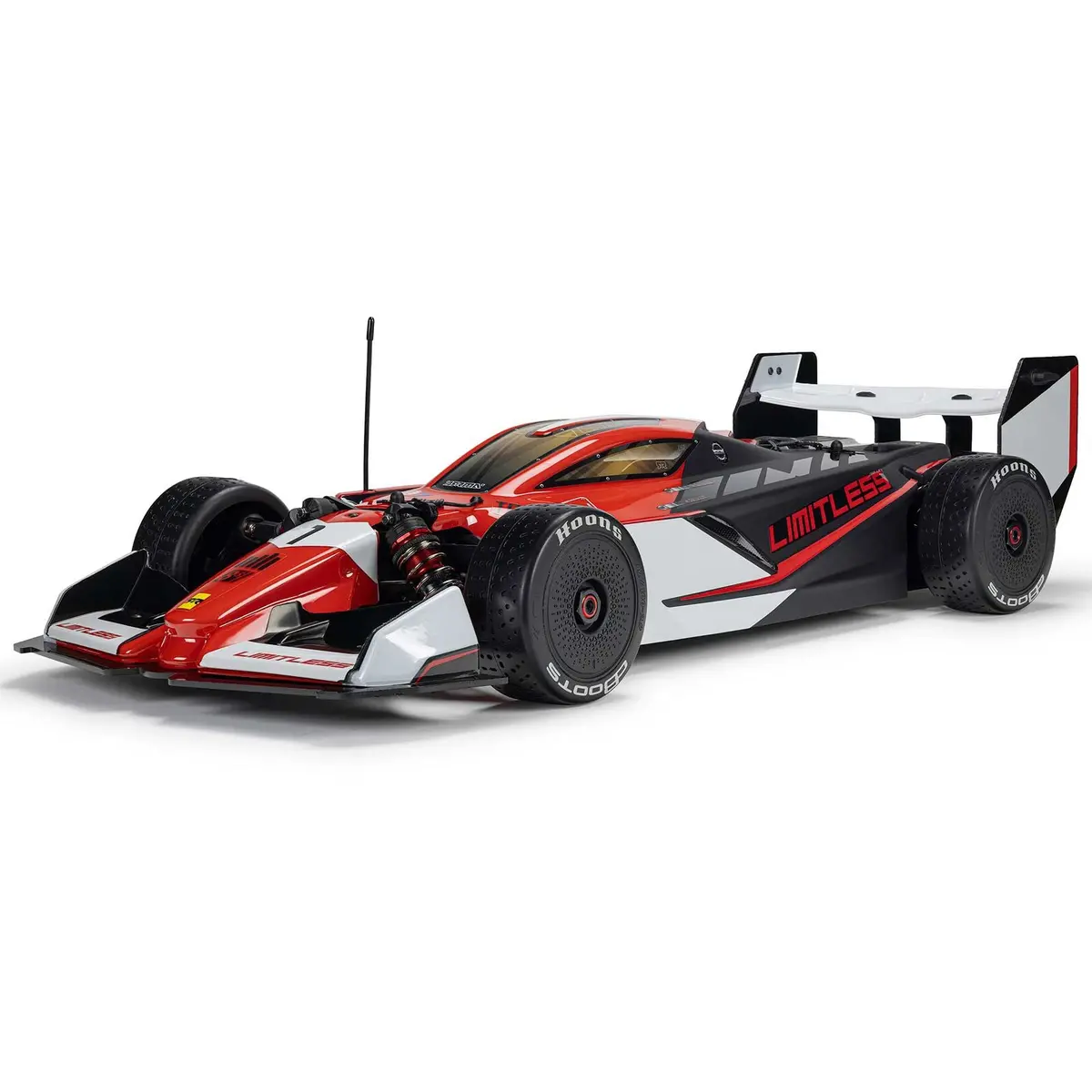 1/7 Limitless 8S Avc 4X4 Rtr Brushless Street Speed, Red/Black 1