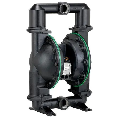 Pro Series 2" Metallic Diaphragm Pump, 172 Gpm, Aluminum Center, Aluminum Caps & Manifold W/Steel Hardware, Santoprene Seat, Ball & Diaphragm 1