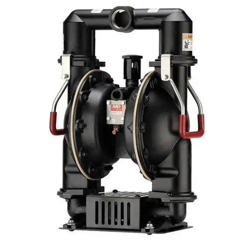 Pit-Boss Series 2" Diaphragm Pump, 156 Gpm, Aluminum Center, Aluminum/Carbon Steel Caps & Manifold, Aluminum Seat, Hytrel Ball & Diaphragm 1