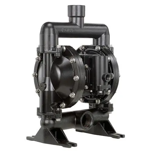 Pw Series 1" Diaphragm Pump, 60 Gpm, Aluminum Center, Aluminum Wetted Parts, Plated Steel Hardware, Santoprene Seat, Ball & Diaphragm 1