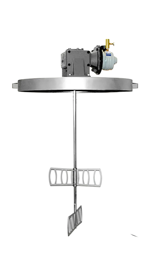 Heavy Duty Back Geared Mixer Unit W/ Cover (1” Id Stainless Steel Collar For Siphon) 1
