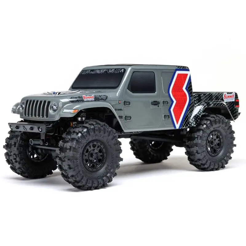 1/24 Scx24 Summit Racing Jeep Gladiator 4X4 Rock Crawler Rtr (Battery & Charger Included), Gray 1