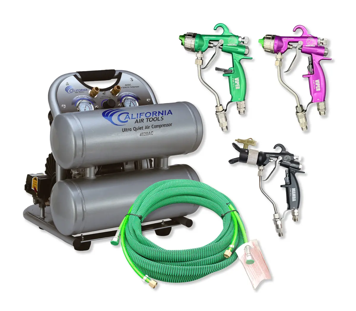 Airless To Air-Assisted Airless (Aaa) Upgrade Kit With Viper® Or Mamba® Spray Gun 1