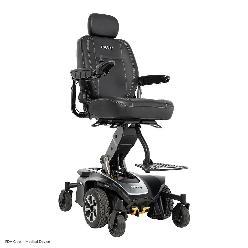 New Pride Mobility Jazzy Air Med Power Chair | Seat Elevate | Medical Grade Device 1