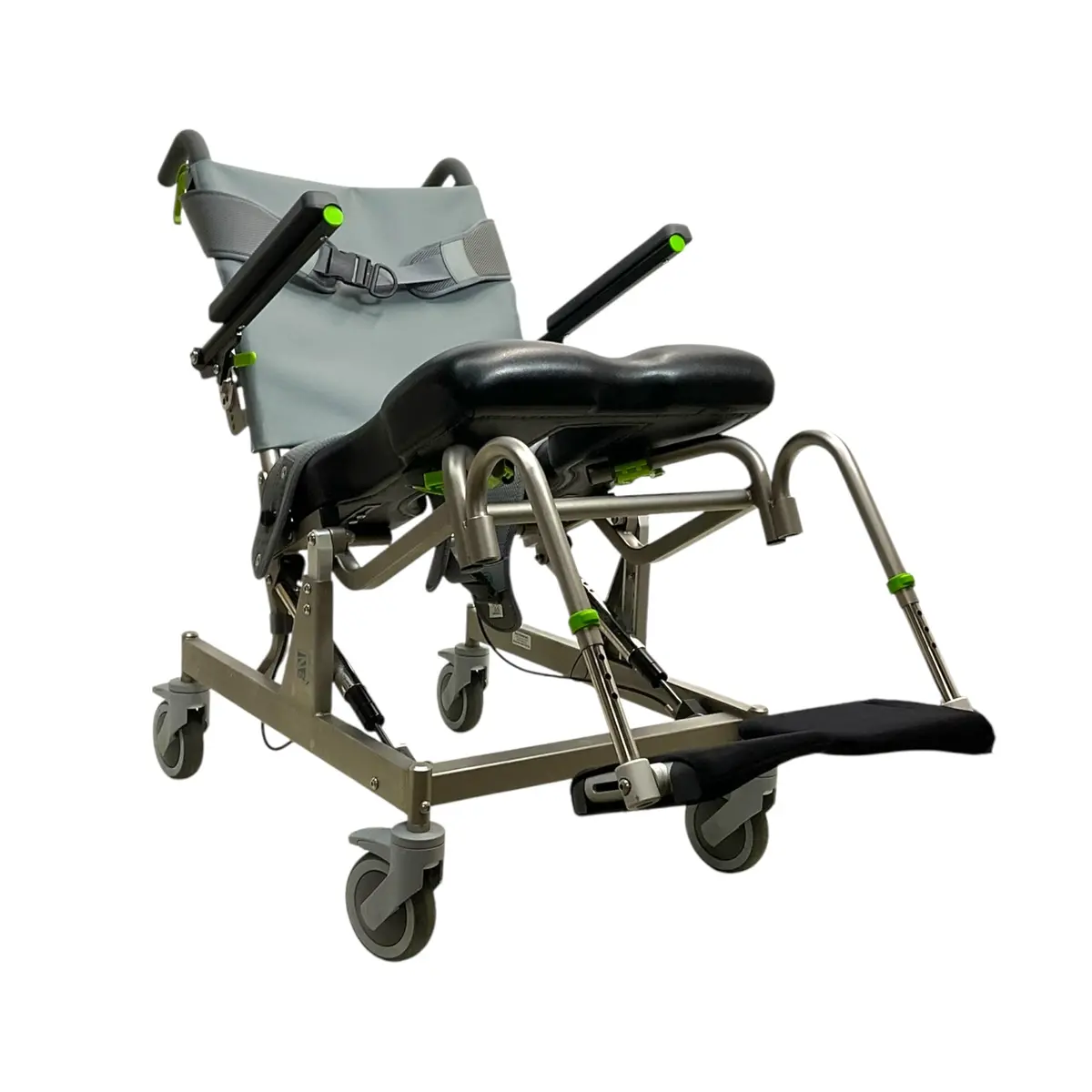 Raz Designs Raz-At Attendant Tilt Shower Chair | 18" X 19" Seat | Chest Strap Included 1