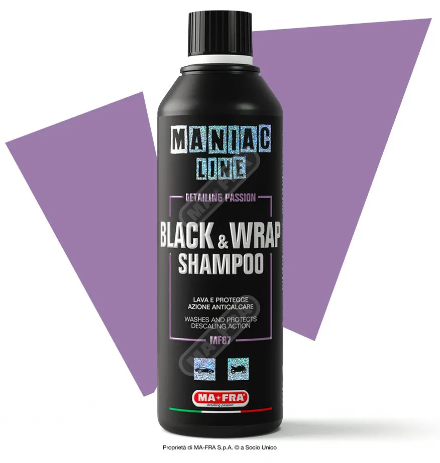 Maniac Black Wrap Shampoo 1