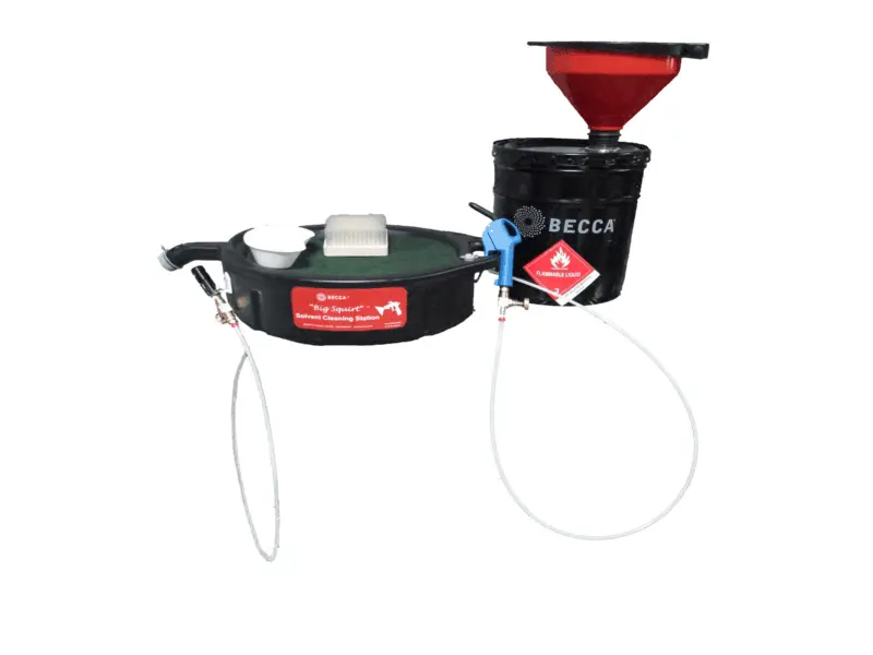Solvent Squirt "Clean To Waste" Can System 1