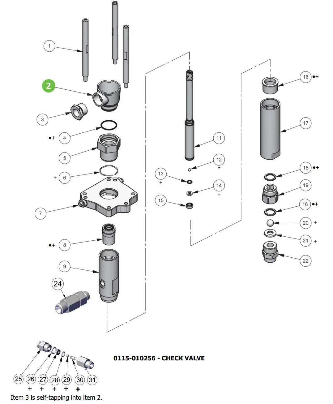 Binks 0115-010059 Solvent Cup 1