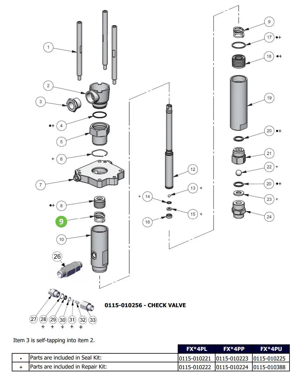 Binks 0115-010111 Packing Spring 1