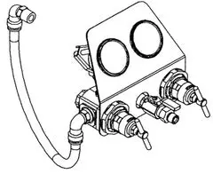 Binks Dual Air Regulator Set 1