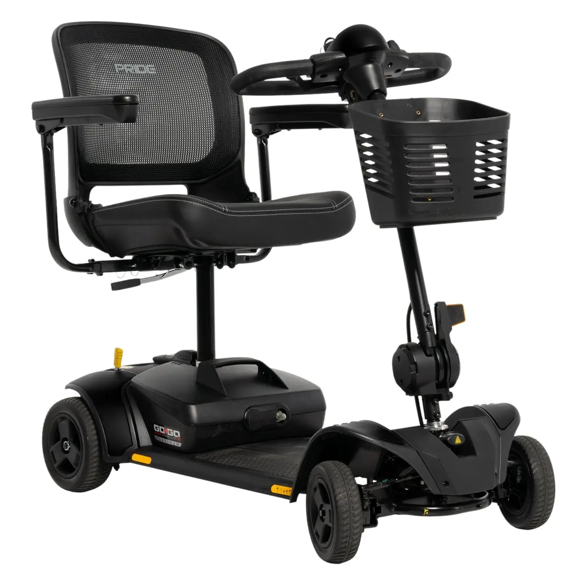New Pride Mobility Go Go Elite Traveller 2 Platinum Mobility Scooter | 17" X 17" Seat | 37" Turning Radius 1