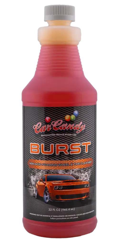 Carcandy Burst Non-Acid Foaming Wheel & Tire Cleaner - Quart | Gallon 1