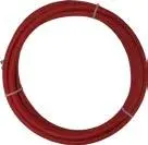 1/4” Air Hose - Red (200 Psi) - Fittings: 1/4” Nps 1