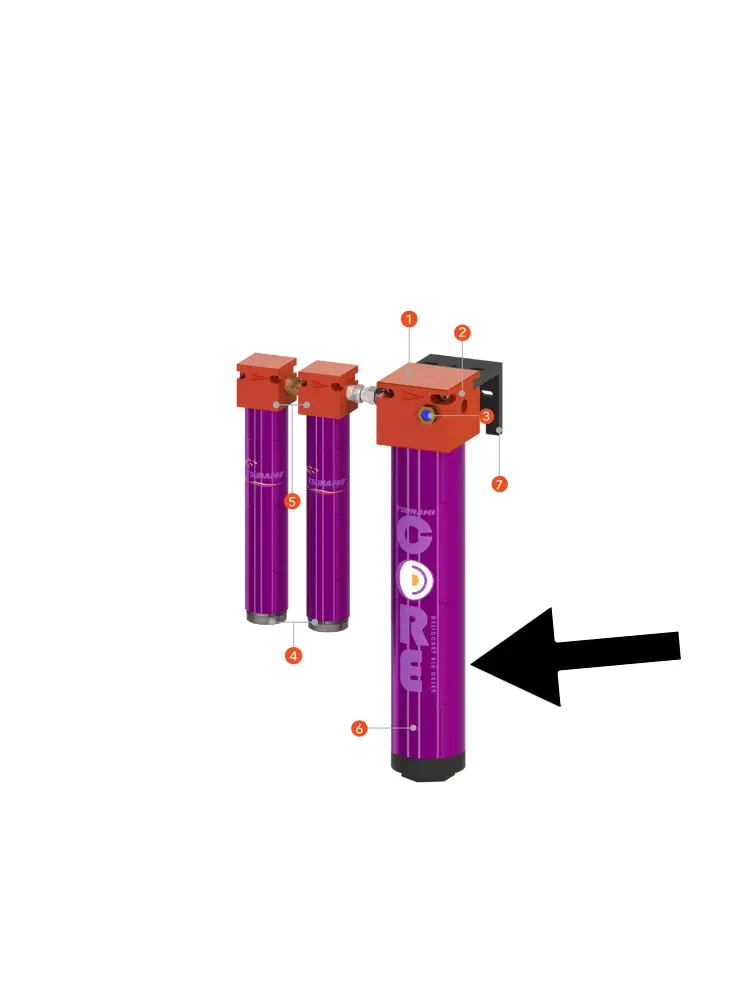 Tsunami Desiccant Cartridge Replacement 1