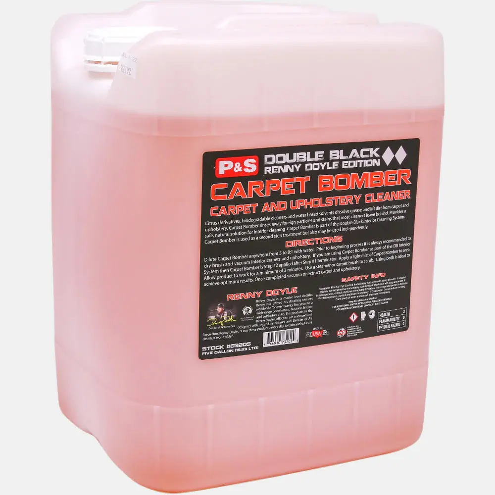 P&S - 5 Gallon | Apc, Bead Maker, Brake Buster, Bug Off, Carpet Bomber, Iron Buster, Irs Foaming Shampoo, Multi-Dressing Voc Compliant, Paint Gloss, Pearl Auto Shampoo, Radiance, Swift, True Vue, Terminator, Undressed Cleaner, And Xpress Interior 8