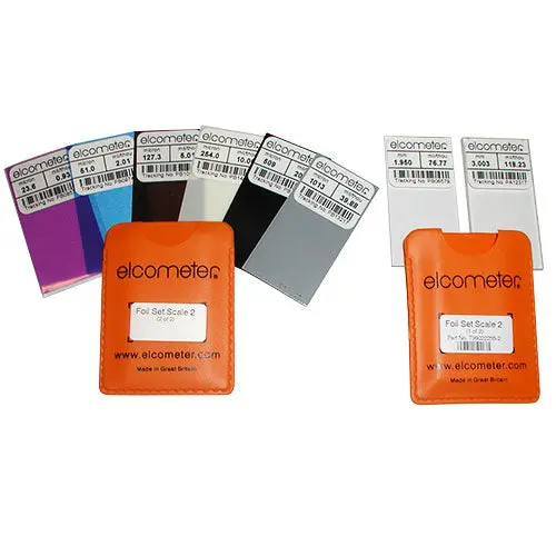 Elcometer Scale 2 Precision Foil Set (T99022255-2) 1