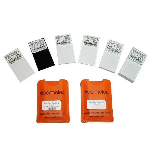 Elcometer Scale 3 Precision Foil Set (T99022255-3) 1