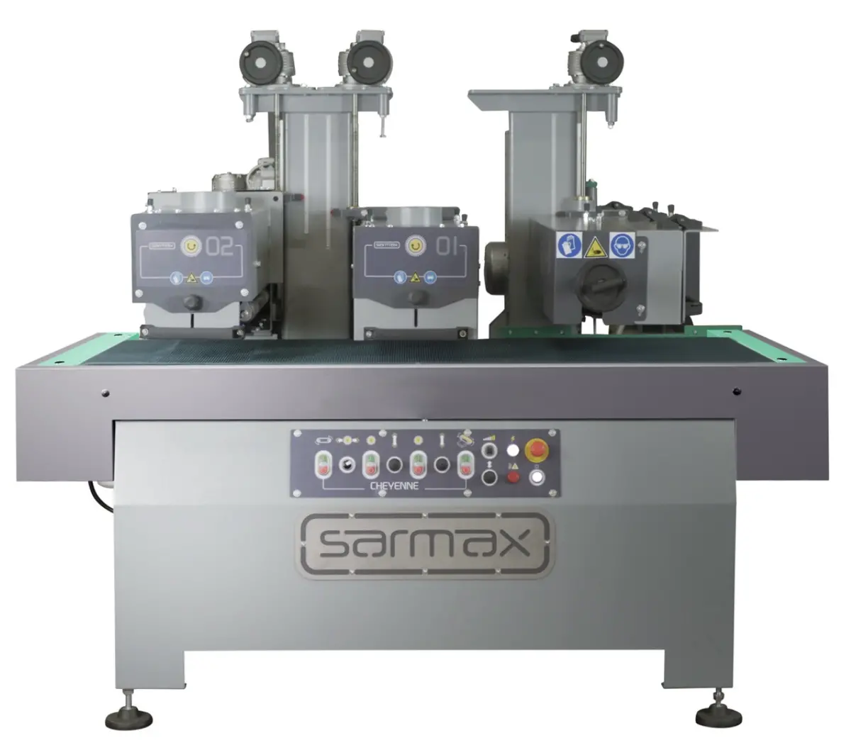 Sarmax Cheyenne Model Sp2-400 With Huron (Band Saw) Head 1