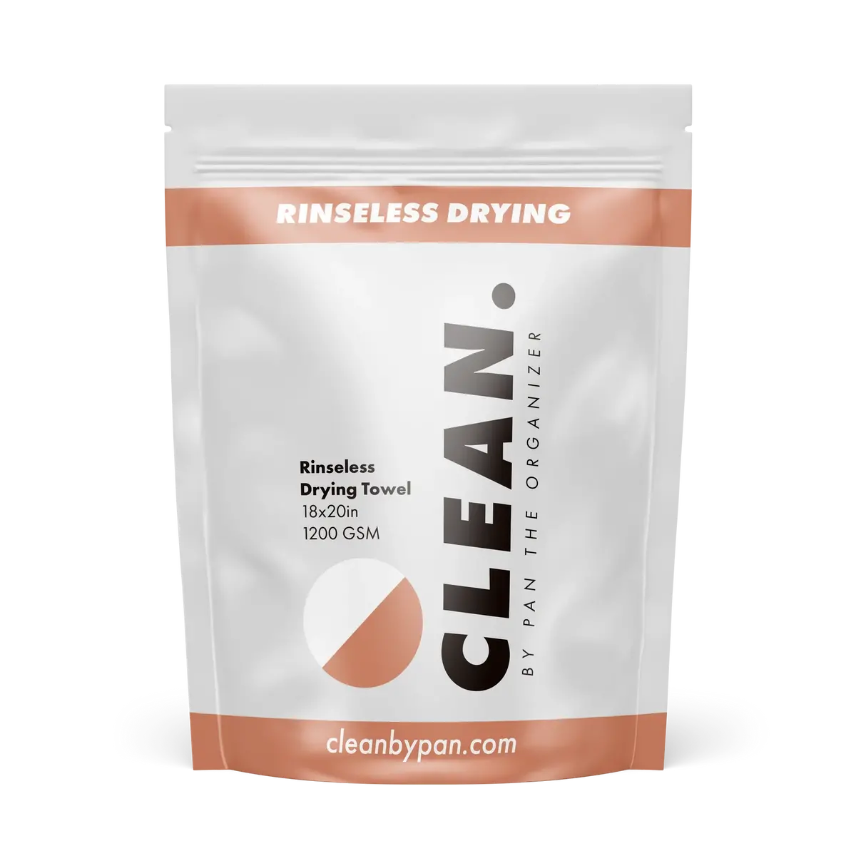 Clean. Rinse-Less Drying Towel (2 Pack) 1