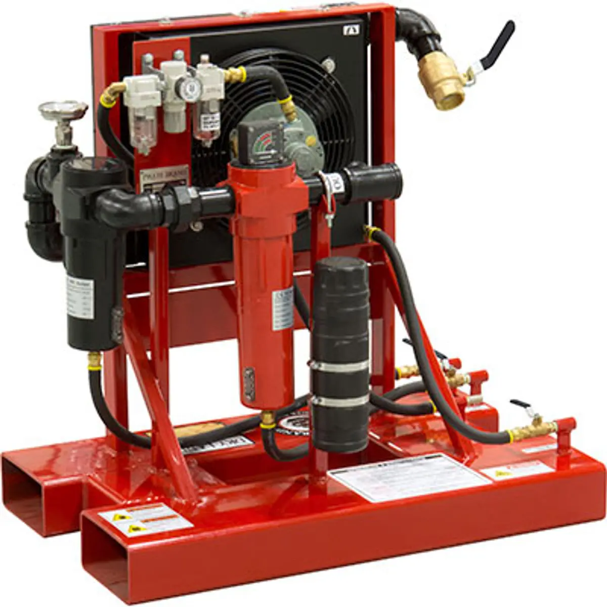Pirate Brand - Dry Land™, After Cooler Skid Mounted System - 250 Cfm @ 100 Psig Or 360 Cfm @ 150 Psig 1