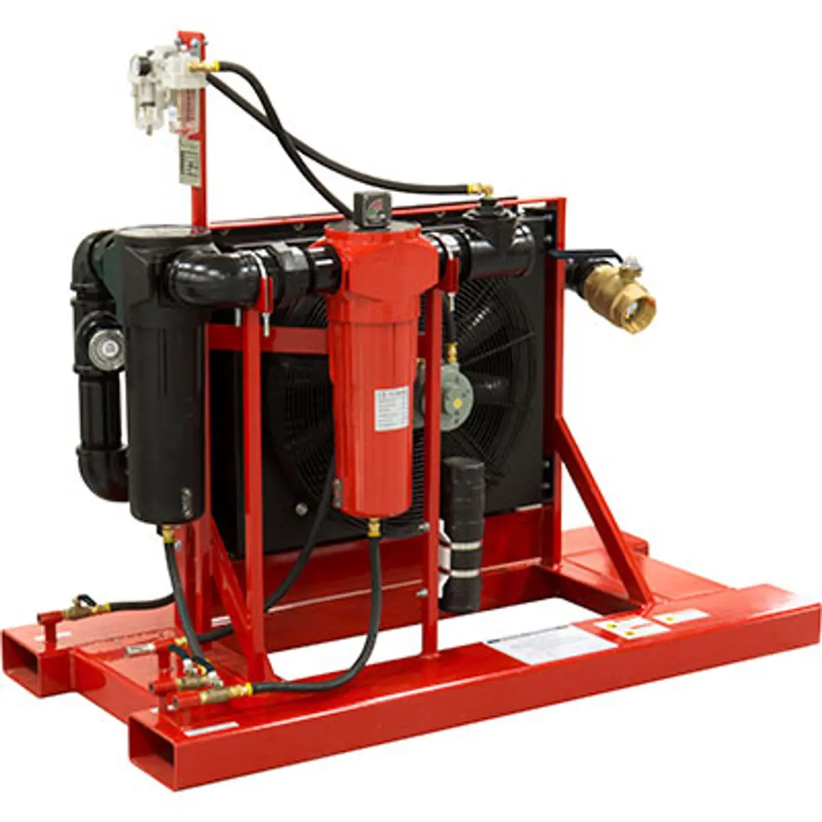 Pirate Brand - Dry Land™, After Cooler Skid Mounted System - 900 Cfm @ 100 Psig Or 1160 Cfm @ 150 Psig 1