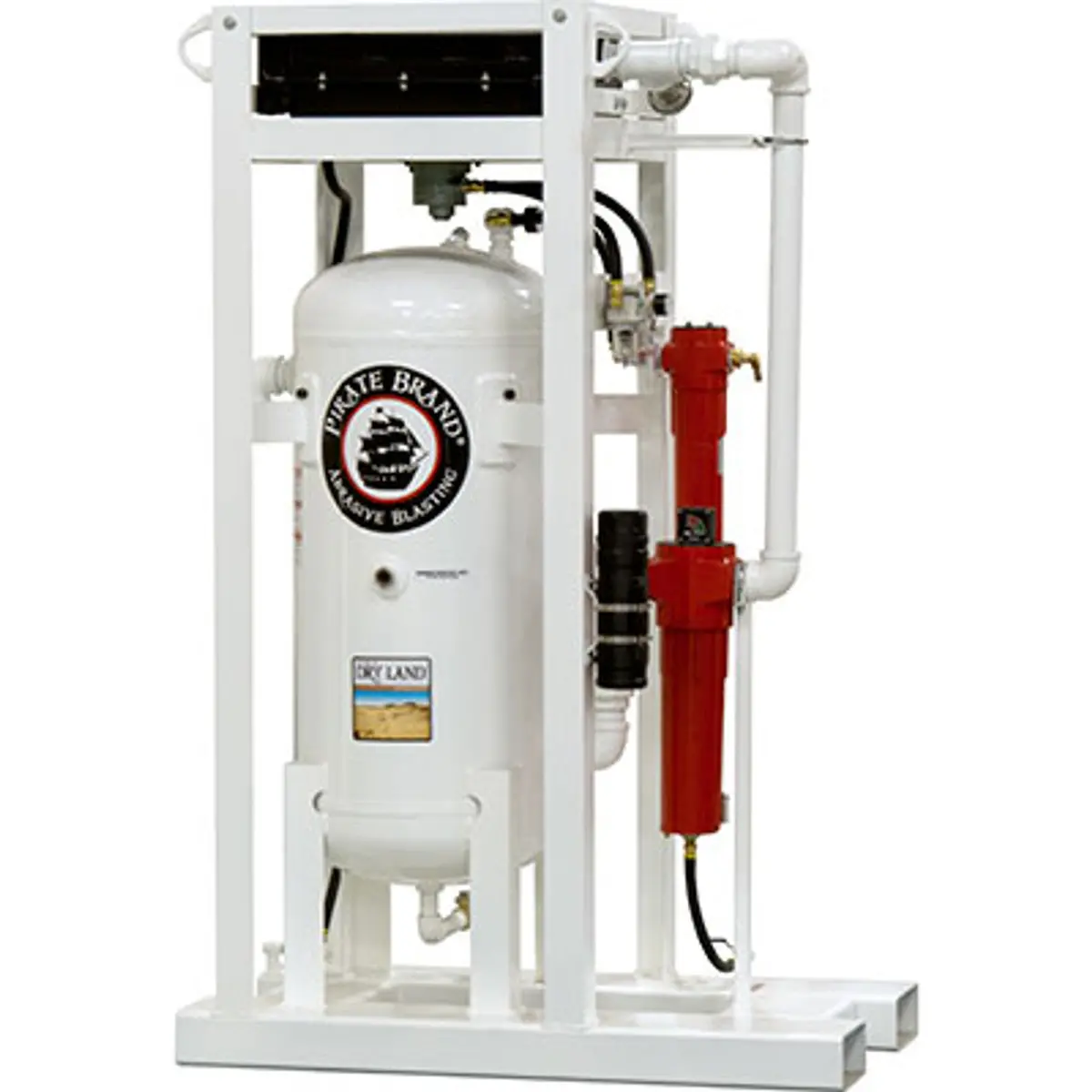 Pirate Brand - Dry Land™, Deliquescent Skid Mounted, Air Dryer System - 450 Cfm @ 100 Psig Or 575 Cfm @ 150 Psig 1