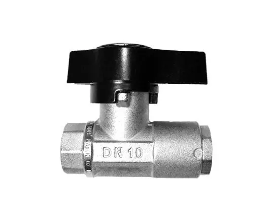 Mtm Hydro 3/8" Premium Plated Dn-10 Brass Ball Valve 1