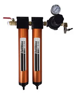 Devilbiss Camair 50 Scfm 2-Stage Filter Assembly With Regulator 1