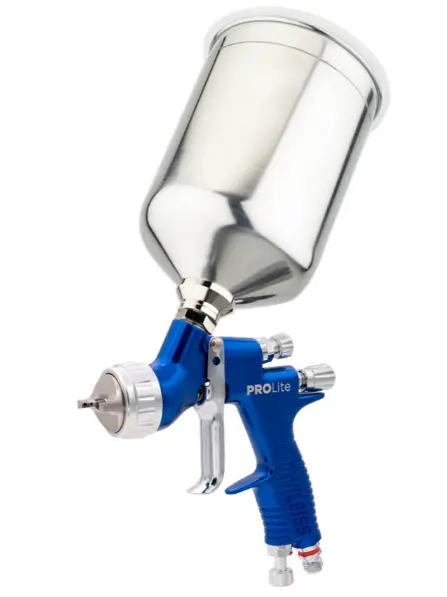 Devilbiss Prolite Gravity Spray Gun Kit W/ 900Ml Aluminum Cup 1
