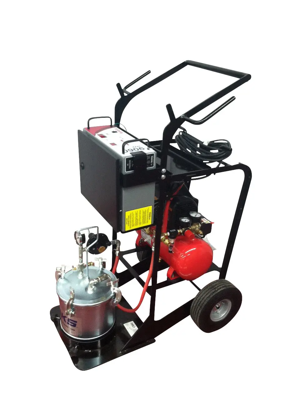 Ransburg Number #2 Deuce Cart Electrostatic Finishing System 1
